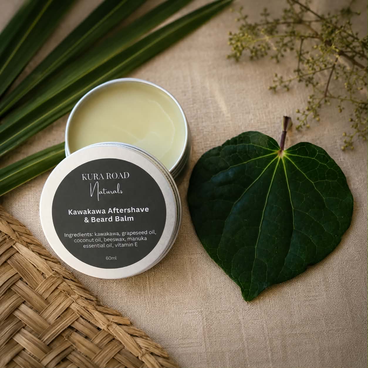 Kawakawa Aftershave & Beard balm